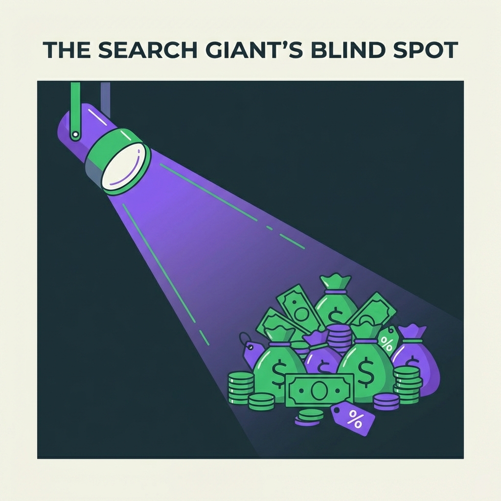 Search giant blind spot illustration